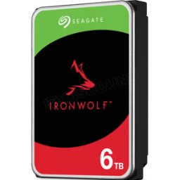 Disque Dur 3,5" Seagate IronWolf 6To 256Mo - S-ATA