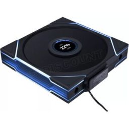 Lian-Li Ventilateur de boitier Lian Li Uni Fan TL Wireless LCD Reverse RGB - 14cm (Noir)