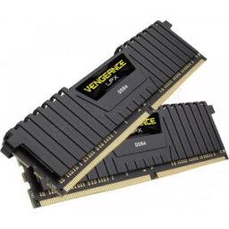 Kit Barrettes mémoire 16Go (2x8Go) DIMM DDR4 Corsair Vengeance LPX 3000Mhz (Noir) CL16