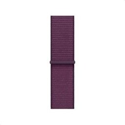 Bracelet Connecté Apple Nylon Recyclé Prune Sport Confort