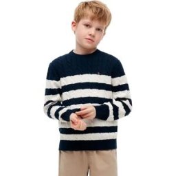 Tommy Hilfiger Pull Kb0kb09753 Black 0A4 3 Années Garçon