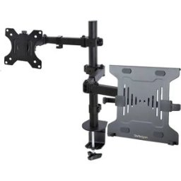 Startech Support Pour Ordinateur Portable Et Moniteur Vesa Black One Size unisex