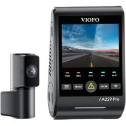 Viofo Caméra De Tableau De Bord A229 Pro Tele 4k & 2k Wifi Gps Black One Size unisex