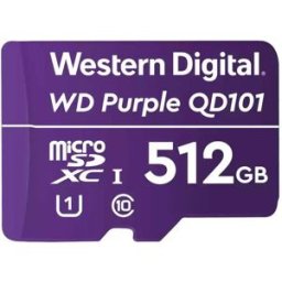 Western Digital Carte Mémoire Wdd512g1p0c Micro Sd 512gb Purple One Size unisex