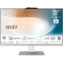 MSI Pc Tout-en-un Am272p 27´´ I7-150u/16gb/512gb Ssd White One Size unisex