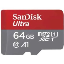 SanDisk Carte Sd Sdsquab-064g-gn6fa Ultra 64gb Grey / Red One Size unisex