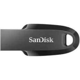 SanDisk Clé Usb Ultra Curve 128gb Black One Size unisex