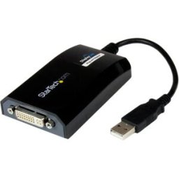 Startech Adaptateur Carte Graphique Externe Usb Vers Dvi Black One Size unisex