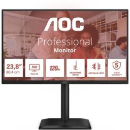 AOC Écran 24e4cv 23.8´´ Full Hd Ips Lcd 120hz Black One Size unisex