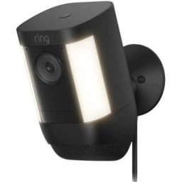 Ring Caméra De Surveillance Spotlight Cam Pro Plug In Black One Size unisex