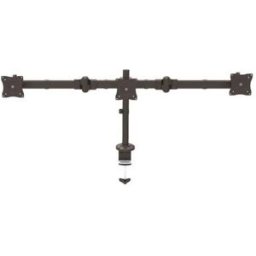 Startech Support De Bureau Pour Moniteur à 3 Bras Articulés Black One Size unisex