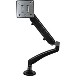 Startech Bras Articulé Fin Avec Support De Gestion Des Câbles Du Moniteur Black / Silver One Size unisex