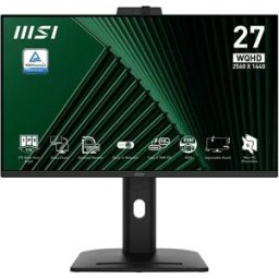 MSI Écran Pro Mp275qpdg 27´´ Wqhd Ips Led 100hz Black Europe PAL unisex