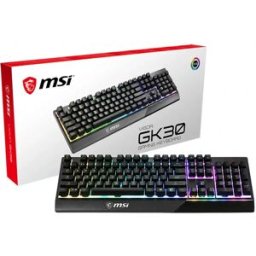 MSI Clavier Vigor Gk30 Usb Qwerty Black Espagnol Black One Size unisex
