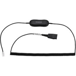 Jabra Câble De Casque Ac Gn1218 2 M Black One Size unisex
