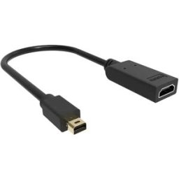 Vision Adaptateur Hdmi Vers Mini Displayport Tc-mdphdmi/bl F/m Black One Size unisex