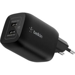 Belkin Chargeur Mural Usb-c Gaming Usb-c 65 Watt Gan Ena007kqbk Black One Size unisex
