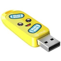 SanDisk Clé Usb Sdczif-064g-g46 64gb Yellow One Size unisex