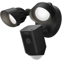 Ring Caméra De Surveillance Floodlight Cam Wired Plus Black One Size unisex