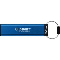 Kingston Clé Usb Ironkey 200 Usb 3.2 32gb Blue One Size unisex