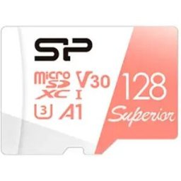 Silicon Power Carte Sd Microsdxc 128gb 10 V30 A1 Black One Size unisex