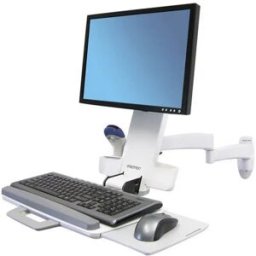 Ergotron Kit De Montage Pour Moniteur Max 24´´ De La Série 200 8.2kg White One Size unisex