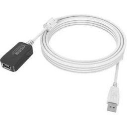 Vision Câble Professionnel Usb-a Mâle à Usb-a Femelle 5 M White One Size unisex