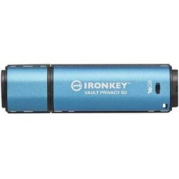 Kingston Clé Usb Ironkey Vault Privacy 50 Series Blue One Size unisex