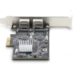 Startech Carte Réseau Pr22gi Pci-e Vers Ethernet 2 Ports Black One Size unisex