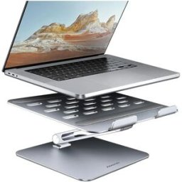 Axagon Support Pour Ordinateur Portable Stnd-lq Silver / Grey One Size unisex
