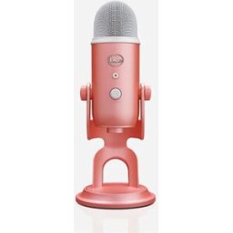 Logitech Microphone Blue Yeti Usb Dawn Pink Pink One Size unisex