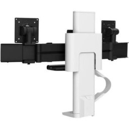 Ergotron Support Double Moniteur Trace 21.5-27´´ Max 9.8kg White One Size unisex