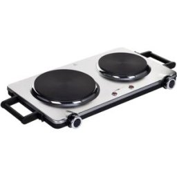 Clatronic Plaque De Cuisson électrique Portable Dkp 3668 E Black / Stainless Steel One Size unisex