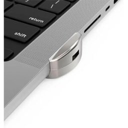 Compulocks Câble De Sécurité Pour Ordinateur Portable Ce23222 Macbook Pro Touch Id 14 Pouces Silver One Size unisex
