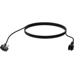 Vision Cordon D´alimentation C5/bs1363 Black One Size unisex