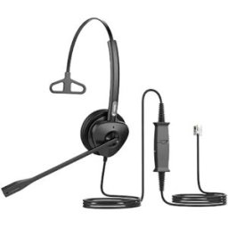 Fanvil Casque Avec Micro Ht301 Mono Qd-rj9 Black One Size unisex