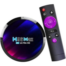 H96 Max Flux Multimédia Rk3528 Black One Size unisex
