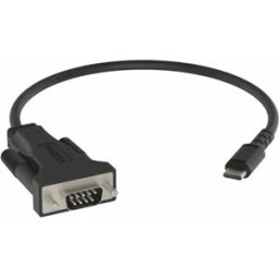 Vision Adaptateur Professionnel Rs-232 Vers Usb-c Black One Size unisex