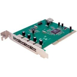 Startech Adaptateur De Carte Pci Usb 7 Ports Black One Size unisex