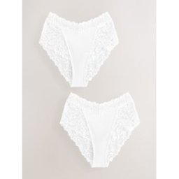 Next Lot de culottes en dentelle confort ultime 2 pâle FR 38 (EU 36)