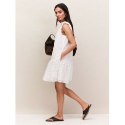 Ro & Zo Ro & Zo Broderie Mini Dress pâle FR 36 (EU 34)