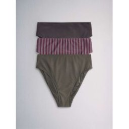 The Set Le coffret 3 Bikini Bottom Brun M (FR 42-44)