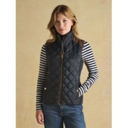 Joules Gilet matelassé imperméable Joules Braemar Luxe Diamond bleu FR 54 (EU 52)