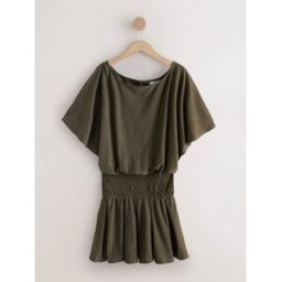 Next Robe mini en jersey à épaules dénudées vert FR 52 (EU 50)