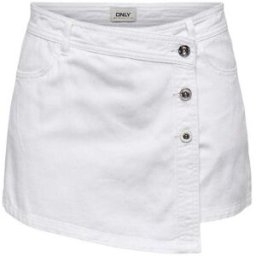 ONLY ONLY Mini Denim Wrap Skort pâle FR 40 (EU 38)