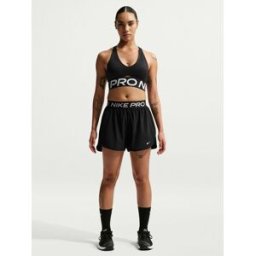 Nike Nike Pro Dri-FIT Mid-Rise Brief-Lined 3" Woven Shorts Noir M (FR 42-44)