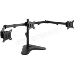 TooQ Technology Support triple-écran à poser Tooq DB1704TN 13"-27" (7kg max) (Noir)