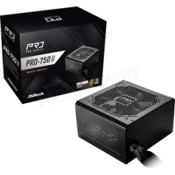 Alimentation ATX ASRock Pro-G - 750W (Noir)