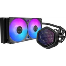 Kit Watercooling AIO Cooler Master MasterLiquid Atmos II Pixel LED RGB - 240mm (Noir)