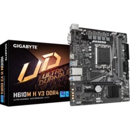 Carte Mère Gigabyte H610M H V3 DDR4 (Intel LGA 1700) Micro ATX